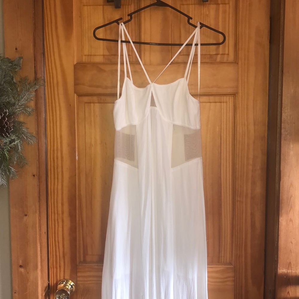 BCBG white dress never worn